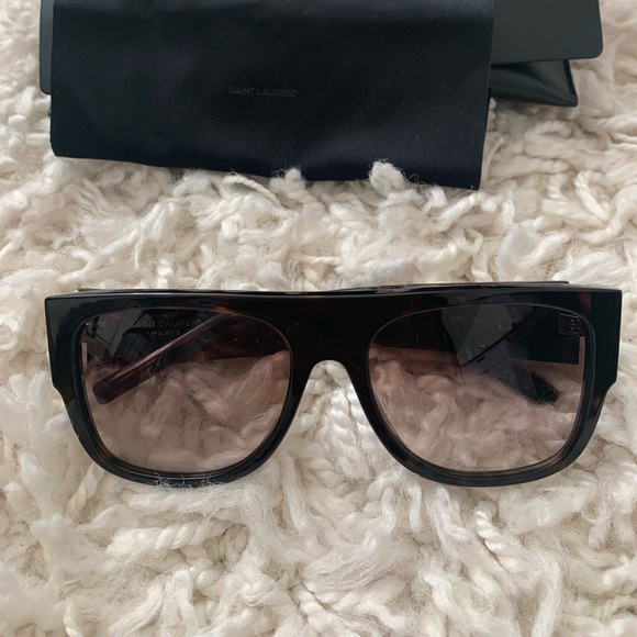 YSL TORTOISE SHELL SUNGLASSES main image 12